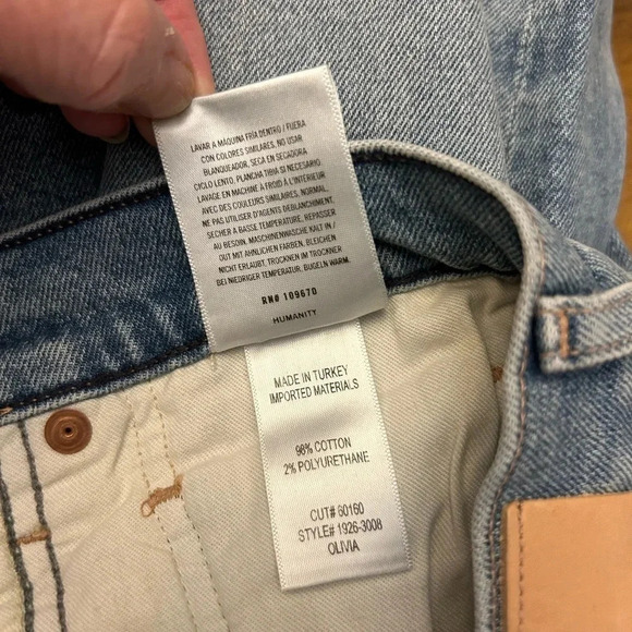 CoH Women’s Olivia High Rise Jeans Slim 29" Santorini Wash Sizes: 30 & 32 - Picture 8 of 16